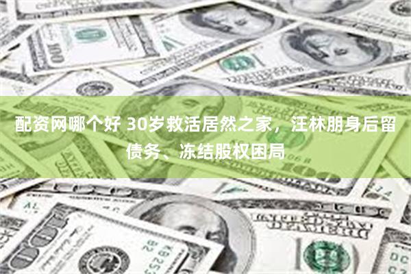 配资网哪个好 30岁救活居然之家，汪林朋身后留债务、冻结股权困局
