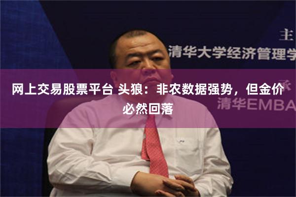 网上交易股票平台 头狼：非农数据强势，但金价必然回落