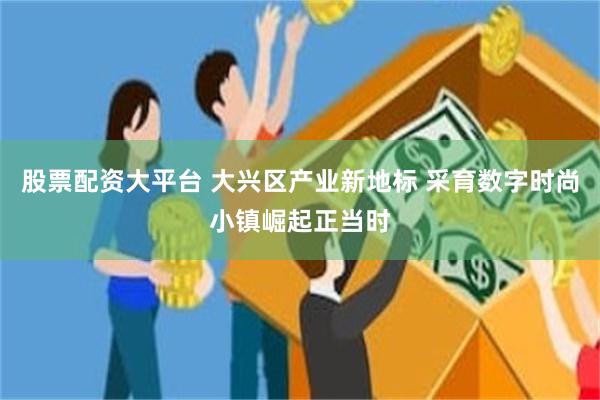 股票配资大平台 大兴区产业新地标 采育数字时尚小镇崛起正当时