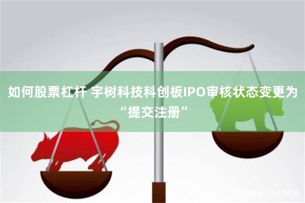 如何股票杠杆 宇树科技科创板IPO审核状态变更为“提交注册”