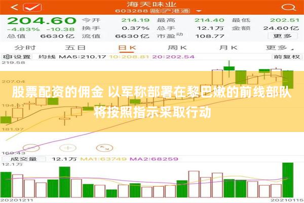 股票配资的佣金 以军称部署在黎巴嫩的前线部队将按照指示采取行动